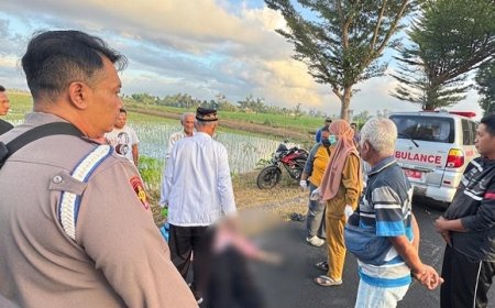 Lansia di Tulungagung Tewas Usai Tabrakan dengan Sepeda Motor di Sumbergempol
