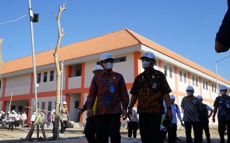 Progres Pembangunan Gedung  SRT 1 Jombang  Capai 95–100 Persen