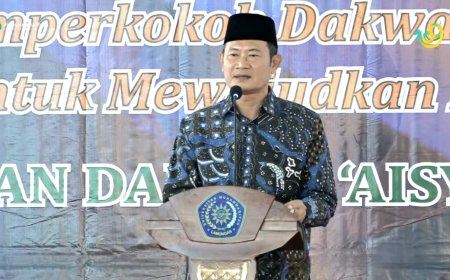 Dihadapan Kader 'Aisyiyah, Bupati Lamongan Komitmen Tuntaskan Jamula Hingga 100 Persen