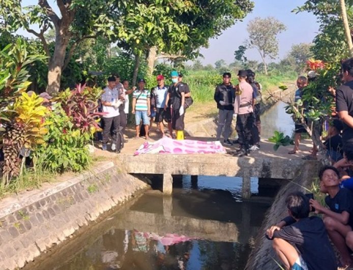 Diduga Mabuk Berat, Seorang Pria di Tulungagung Ditemukan Tewas di Sungai Lodagung