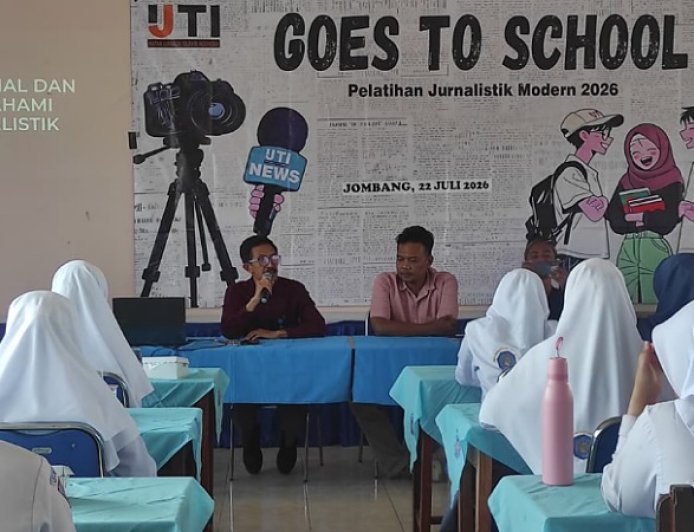 IJTI Korda Majapahit adakan Pelatihan Jurnalistik ke Pelajar SMA Muhammadiyah 1 Jombang
