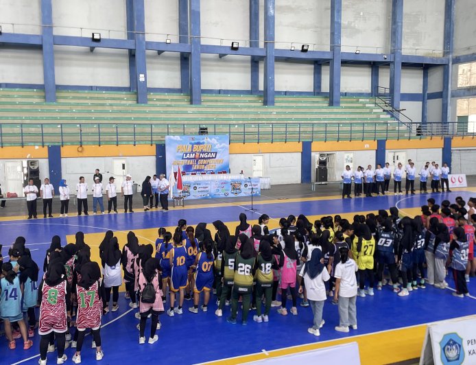 31 Tim Basket Berebut Piala Bupati Lamongan, Jadi Wadah Penjaringan Bibit Atlet Berprestasi