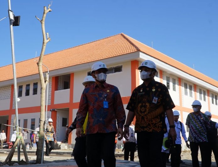 Progres Pembangunan Gedung  SRT 1 Jombang  Capai 95–100 Persen