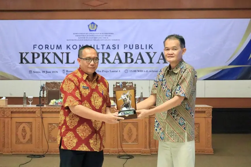Forum Konsultasi Publik KPKNL di Gresik, Pemkab Dorong Pengelolaan Aset Lebih Akuntabel