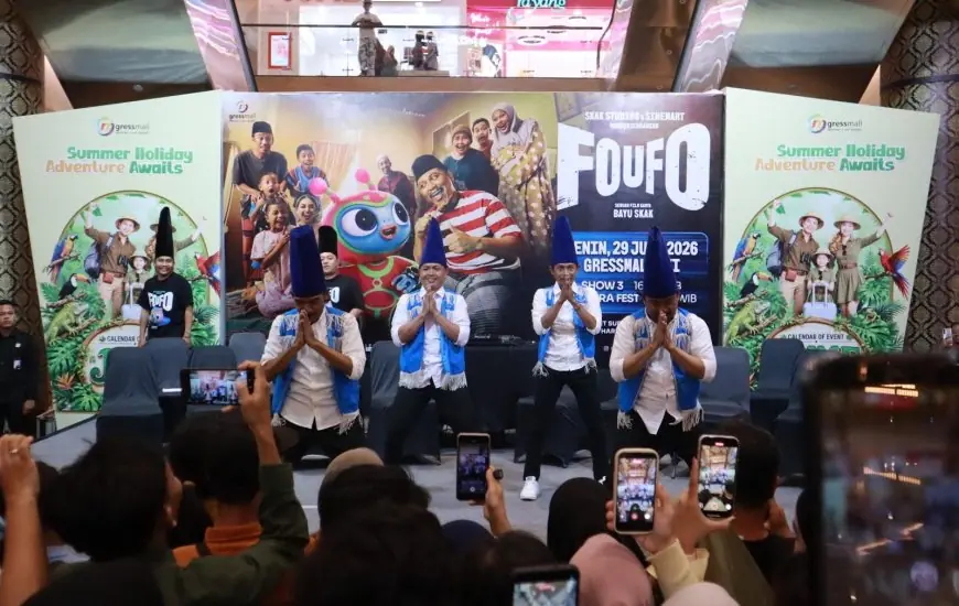 Gressmall Gresik Jadi Tuan Rumah Premiere Film FOUFO, Dukung Industri Kreatif Indonesia