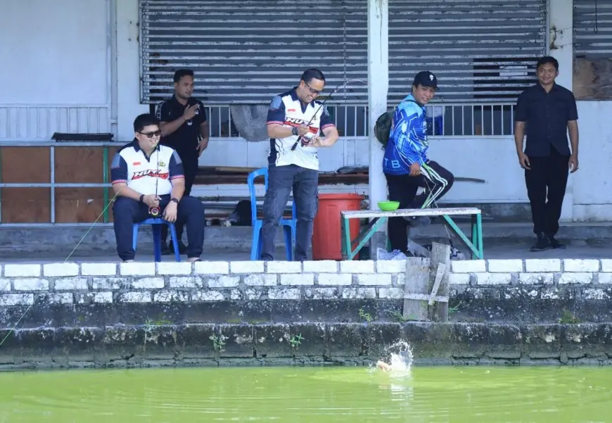 Jogo Gresik Bersama, Kapolres Gresik Fishing Championship Cup Jadi Ajang sinergi Polri dan Media