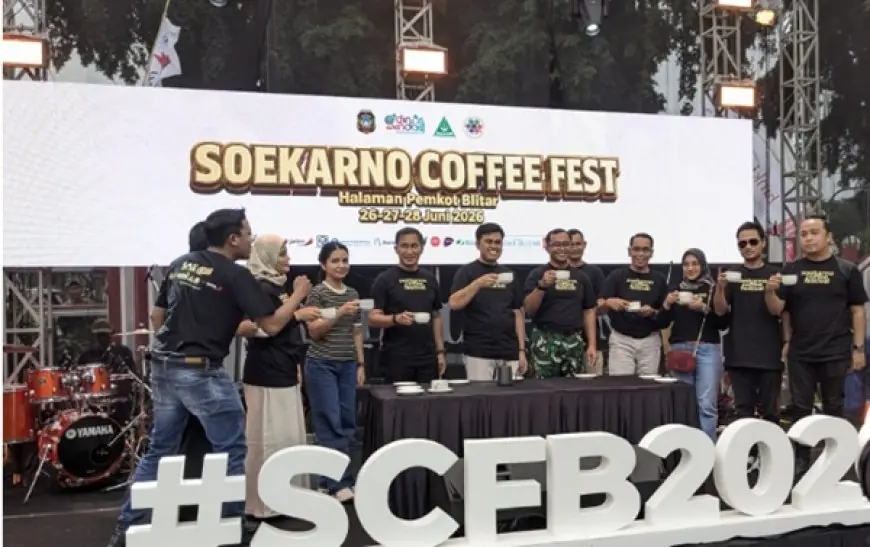 Soekarno Coffee Festival 2026 Jadi Motor Penguatan Ekonomi Kreatif dan Kopi Lokal Kota Blitar