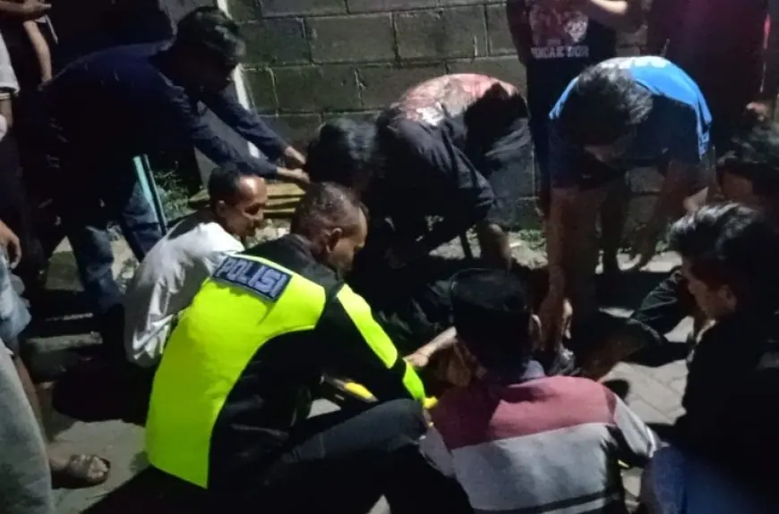 Terkapar Bersimbah Darah di Jalan, Pria 27 Tahun di Gresik Diduga Jadi Korban Pengeroyokkan