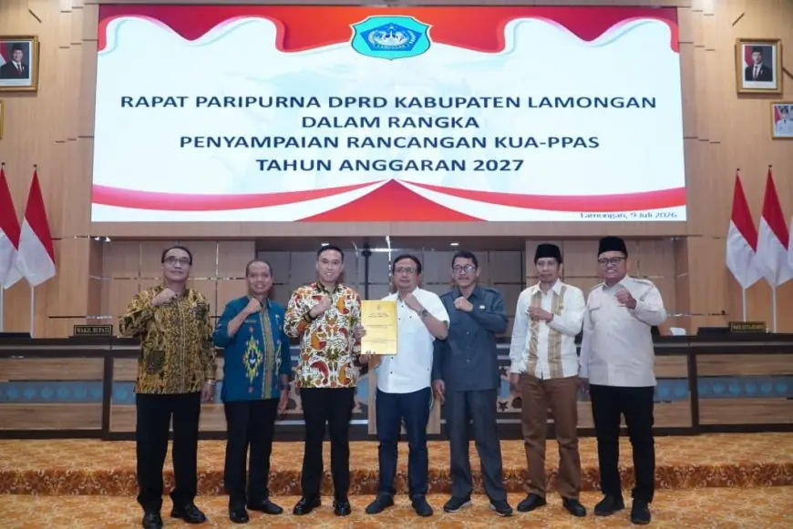DPRD Lamongan Terima KUA-PPAS 2027, Fraksi PDIP Desak Tambah Anggaran Kekeringan