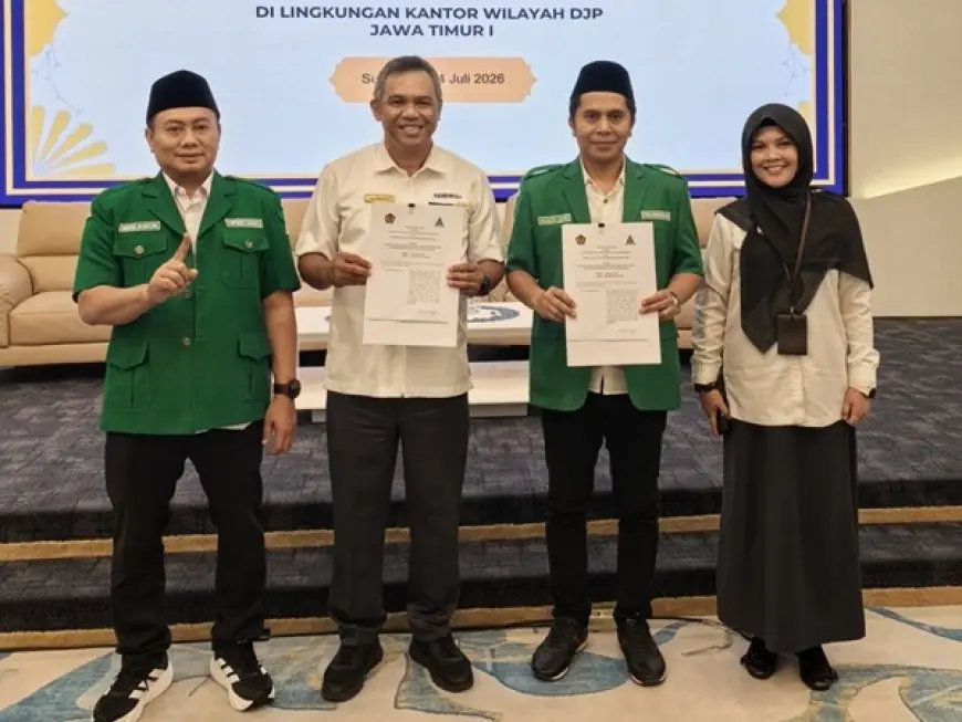 PW GP Ansor Jatim Gandeng DJP Perkuat Literasi Pajak, Dorong Kader dan UMKM Lebih Tertib Administrasi