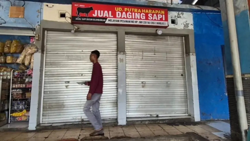 Harga Meroket Lima Kali dalam Enam Bulan, Pedagang Daging Sapi di Lamongan Kompak Mogok Jualan