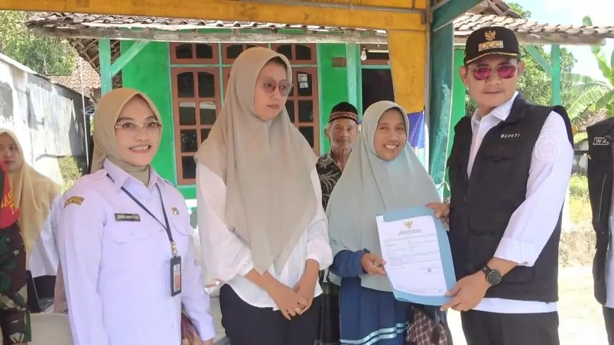 Sasar Pelaku UMKM di Pelosok, DPMPTSP Lamongan Buka Layanan Penerbitan NIB Gratis di Lokasi TMMD