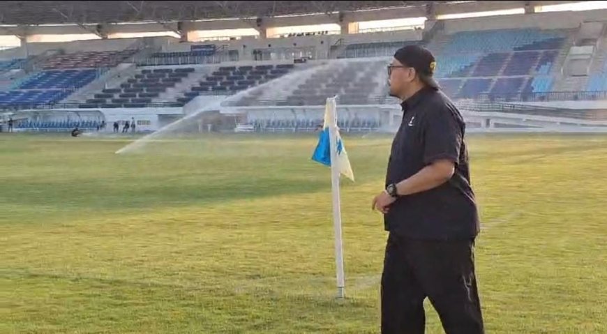 Agustus Stadion Surajaya Lamongan Steril, Fokus Perawatan Rumput