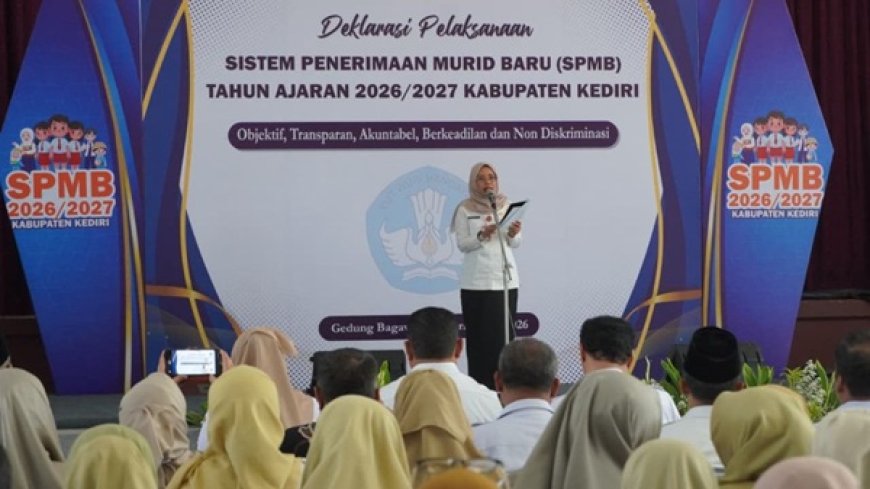 Bupati Kediri Minta SPMB Tanpa Diwarnai Praktik Kecurangan