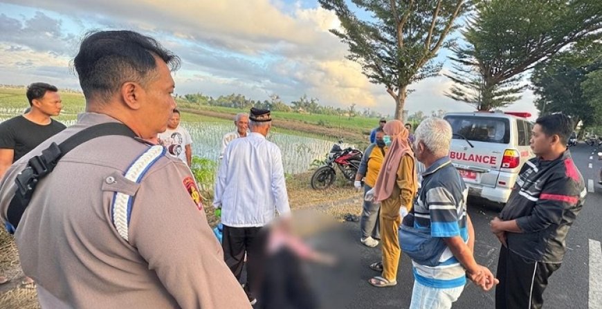 Lansia di Tulungagung Tewas Usai Tabrakan dengan Sepeda Motor di Sumbergempol