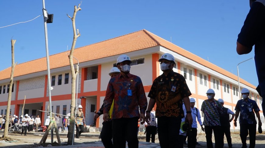 Progres Pembangunan Gedung  SRT 1 Jombang  Capai 95–100 Persen