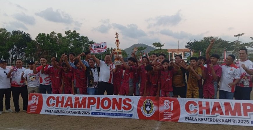 Askab PSSI Trenggalek Sukses Gelar Liga Pelajar Perdana, Jaring Bibit Pesepak Bola Profesional