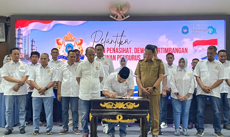 Dorong Iklim Investasi, Pengurus Kadin Lamongan Masa Bakti 2026-2031 Resmi Dilantik
