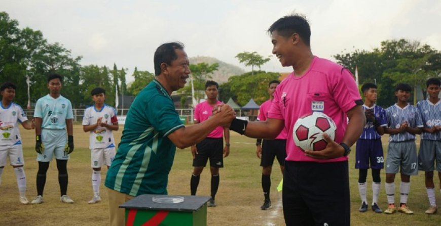 Pj Sekda Triadi Admono Resmi Buka Trenggalek Student League 2026, Ajang Lahirkan Bibit Unggul Sepak Bola