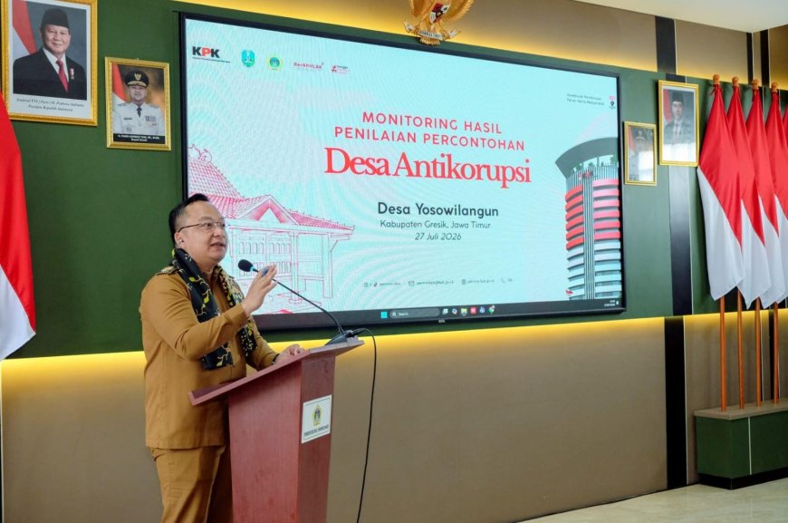 KPK Cari Desa Terbaik, Yosowilangun Gresik Jadi Calon Percontohan Desa Antikorupsi Nasional